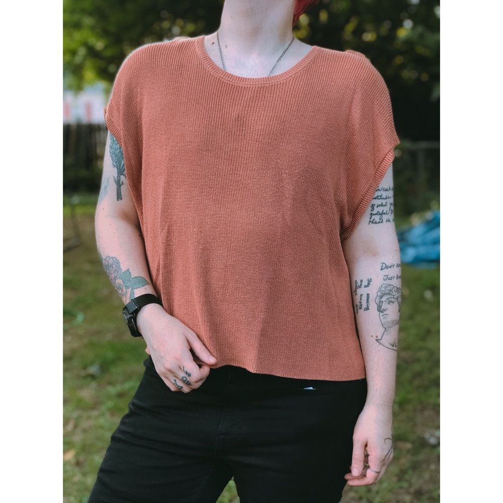 Forever 21 | Rust Coloured Sweater Shirt